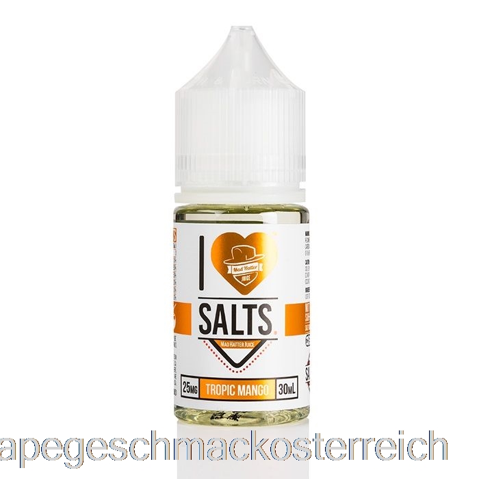 Tropical Mango – Ich Liebe Salze – 30 Ml 25 Mg Vape-Geschmack
